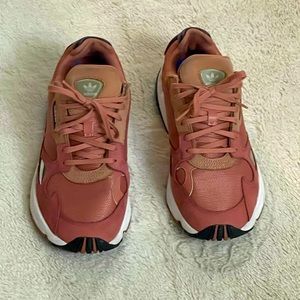 Pink Adidas sneakers